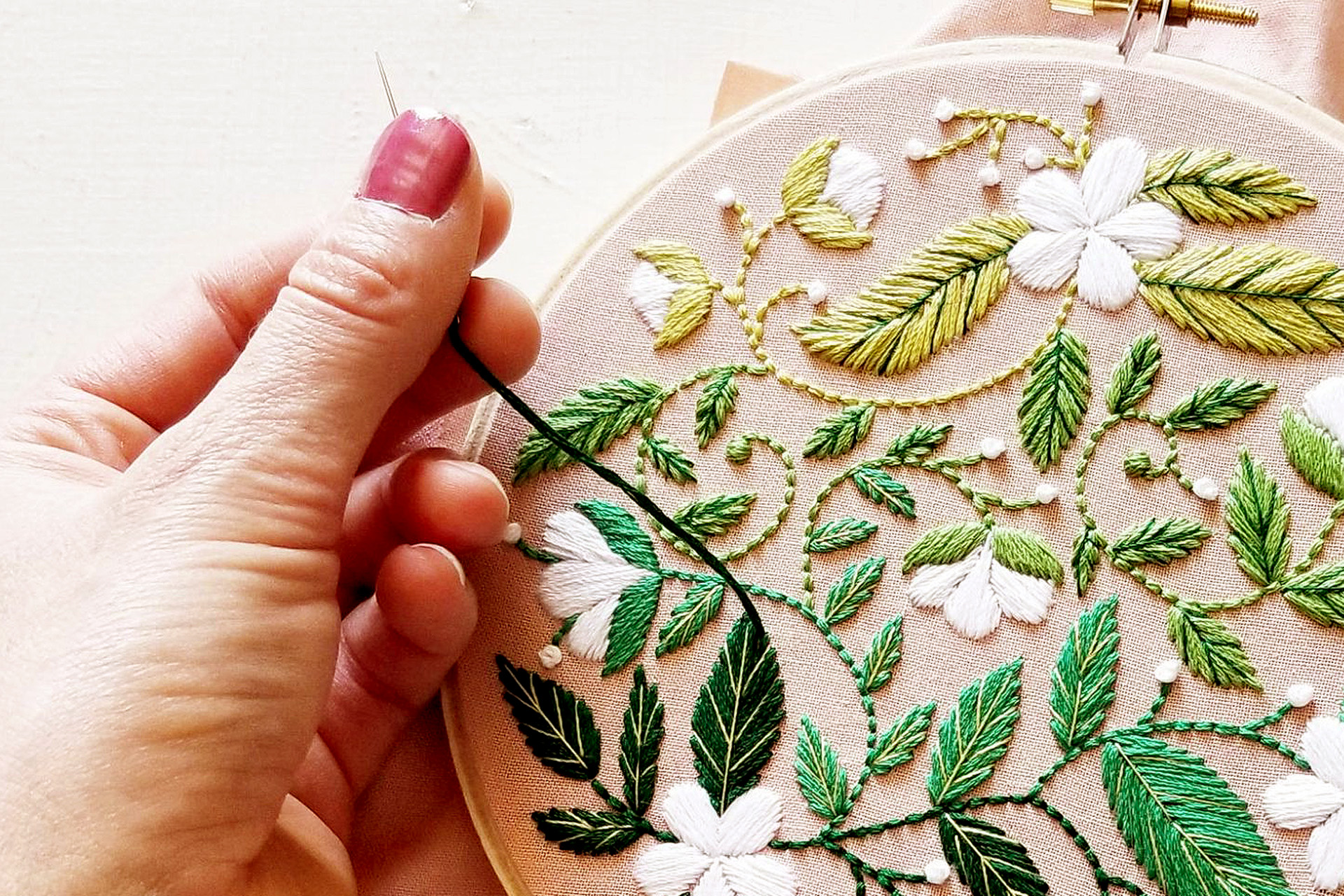 home embroidery
